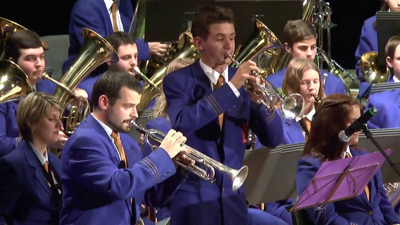 Dechový orchestr mladých ZUŠ Krnov hraje: Pavel Josef Vejvanovský - Serenáda