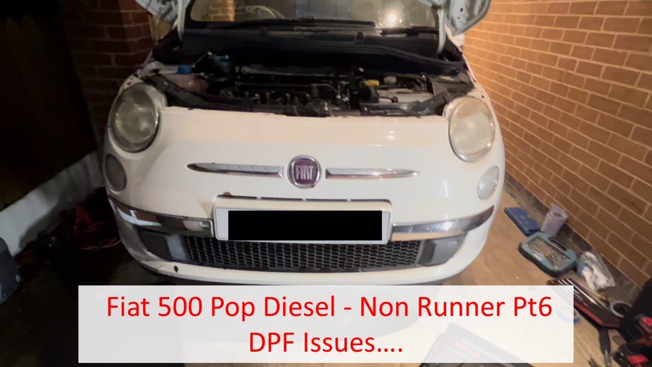 Fiat 500 Diesel Non Runner Pt 6 -- DPF Issues and Start Putting it Back Together