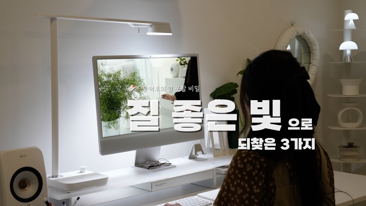 조명 덕후의 말 못할 비밀 | 서재에서 질 좋은 빛으로 되찾은 3가지 | 데스크 조명 추천, 수험생 조명 추천 | 배뉴조명