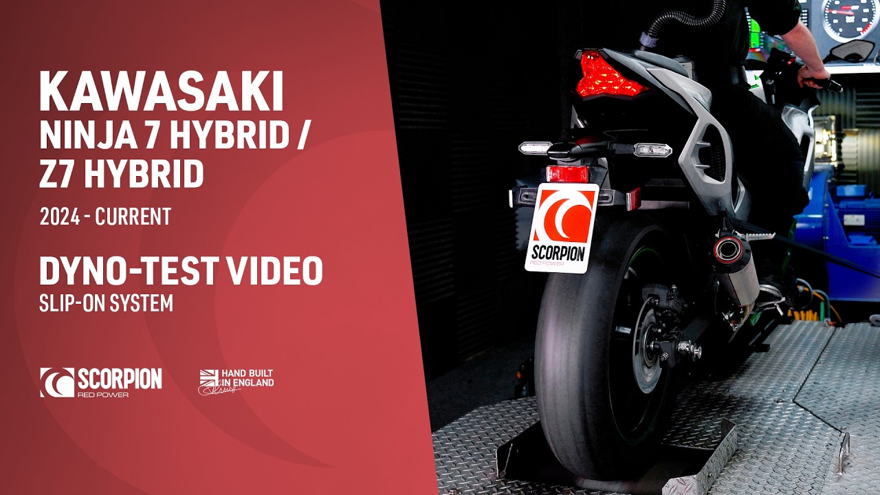 Kawasaki Ninja 7 Hybrid Scorpion Exhaust Dyno Video