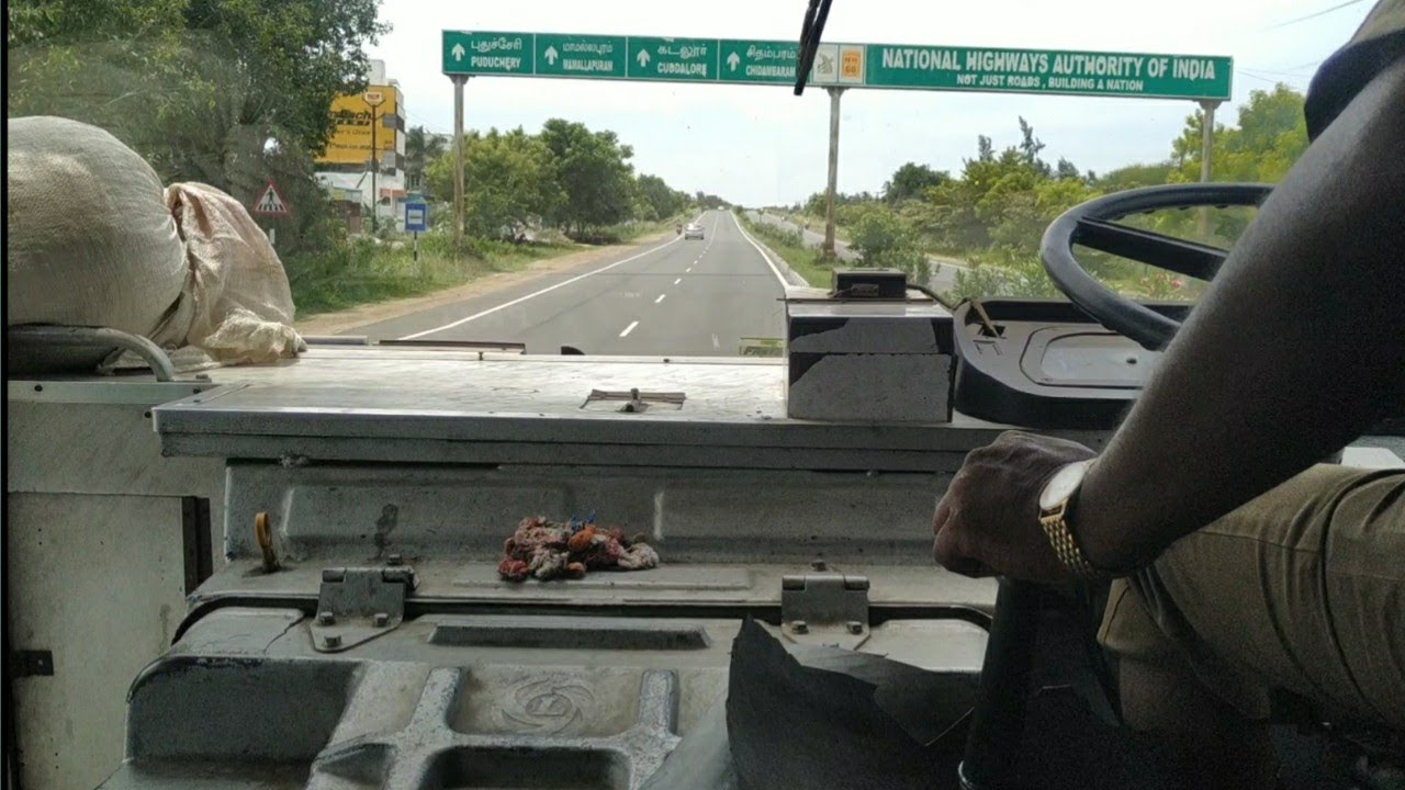 Tindivanam to Puducherry PRTC Bus travel | Cabin ride