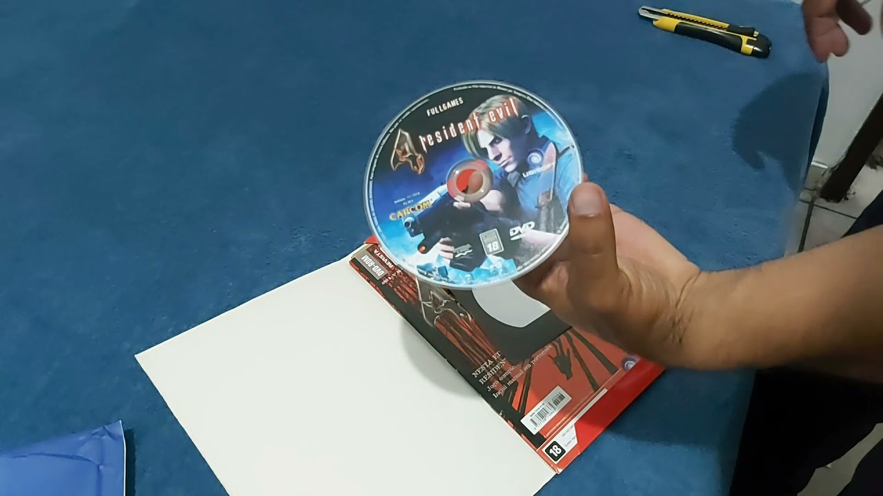 Resident Evil 4 PC Revista rara FullGames Unboxing