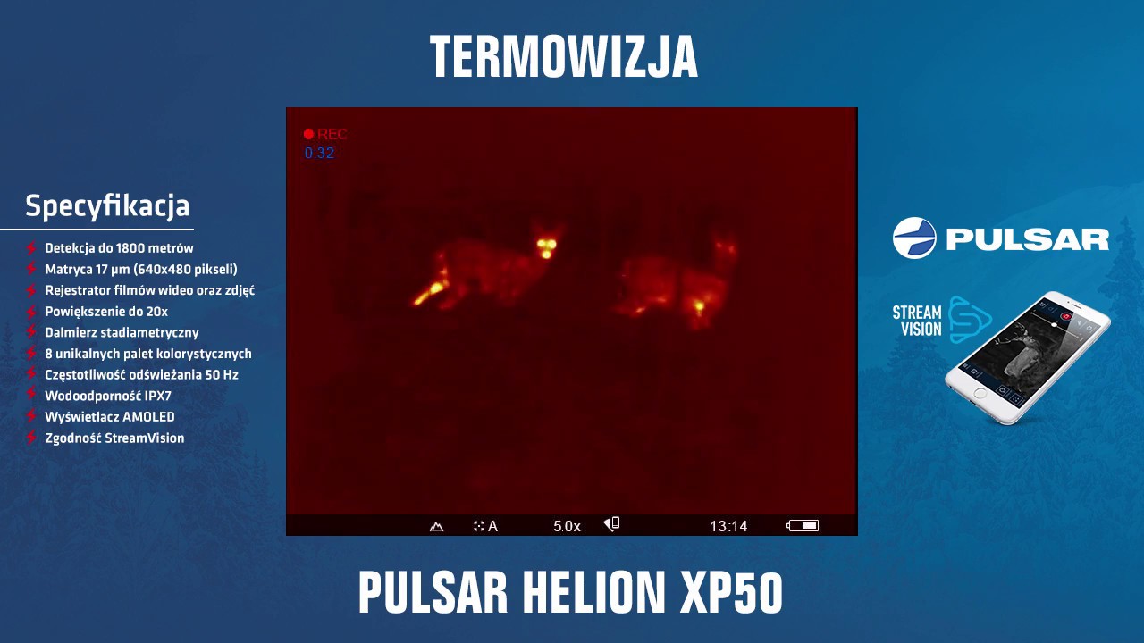 Termowizor Pulsar Helion XP 50