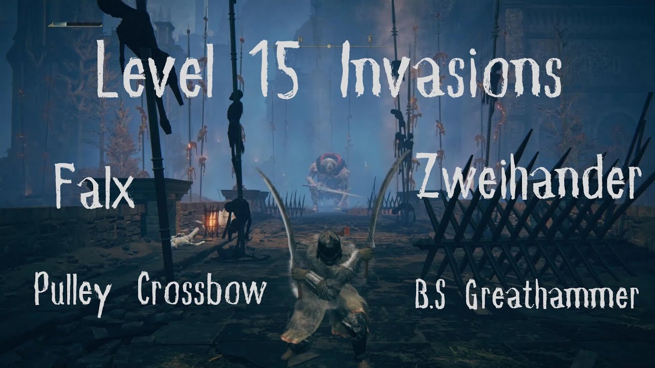 Level 15 Invasions | Elden Ring PvP | Frontline Cpt./Knight Build