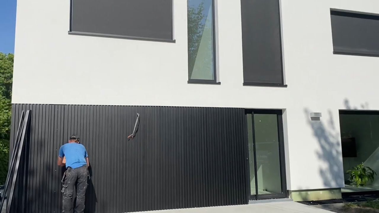 Aluminium wall finish - Mato