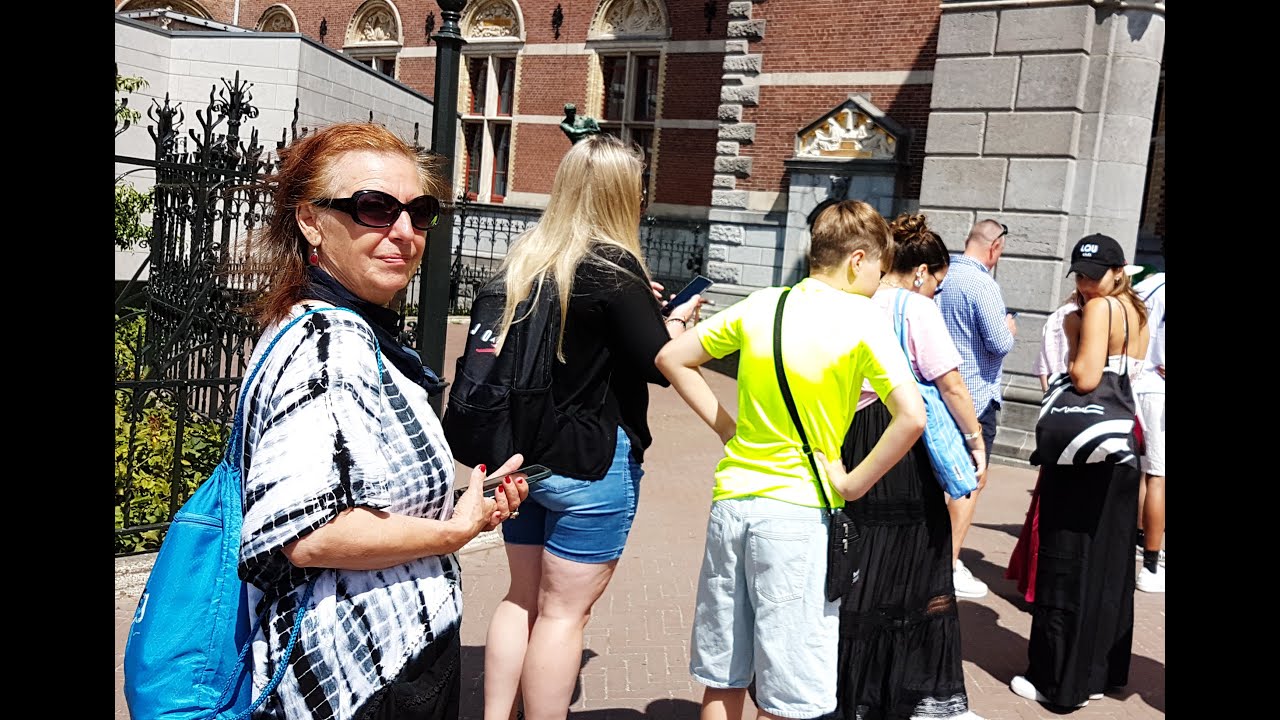 #ART.Amsterdam.15 July 2025. In one hall of Rijksmuseum, Stained Glass Windows by Marilena Dumitriu