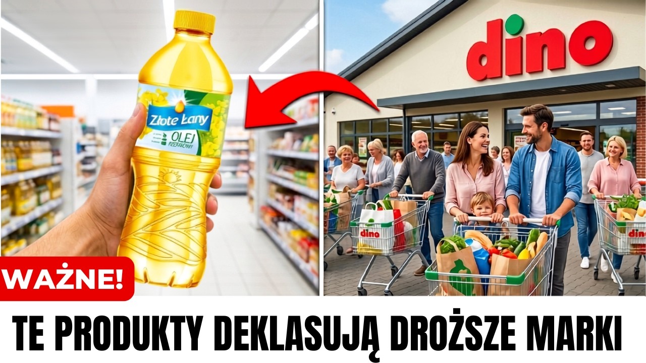 8 Tanich Produkt&oacute;w z Dino, Kt&oacute;re Jakością BIJĄ NA GŁOWĘ Droższe Marki