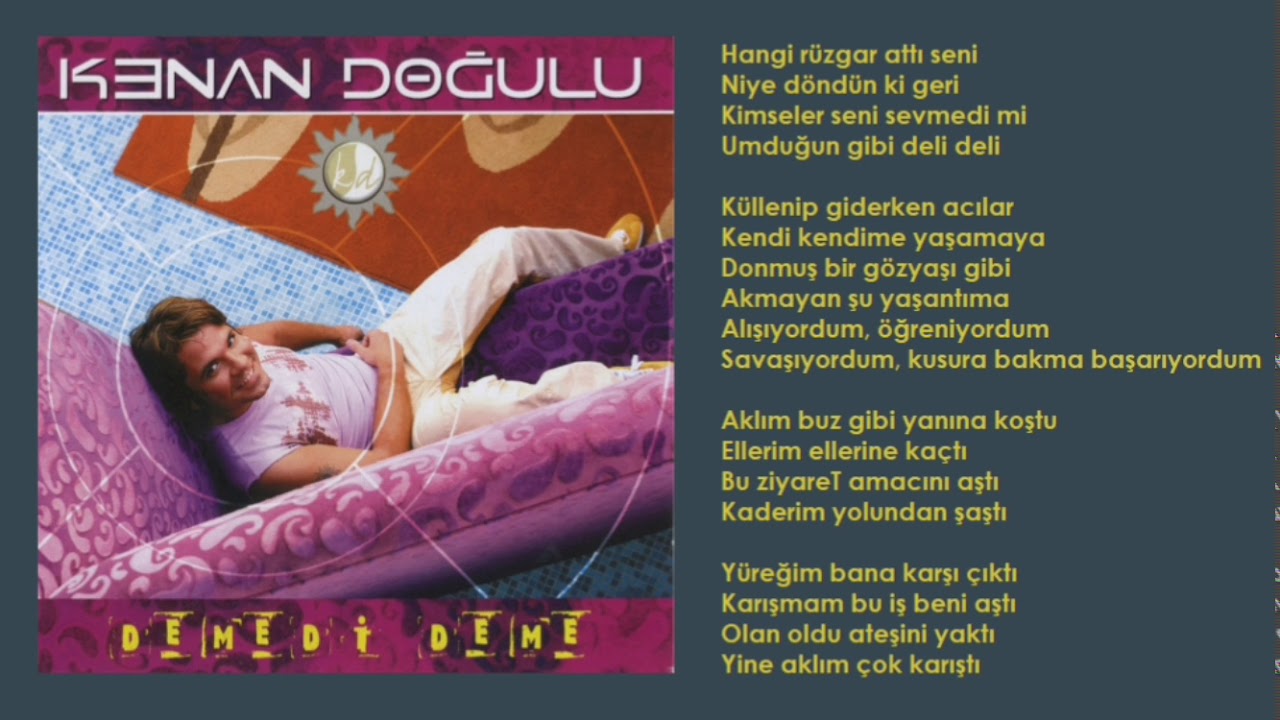 Kenan Doğulu - Aklım Karıştı (Orijinal Karaoke)
