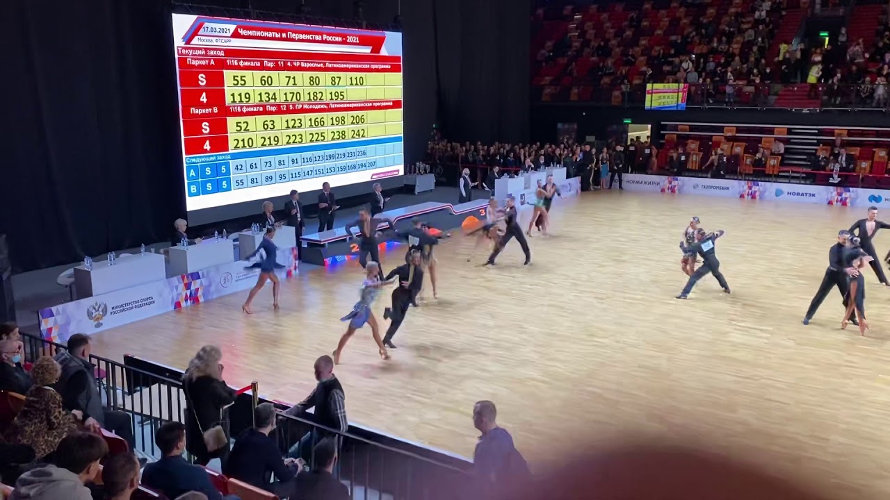 Maxim Elfimov - Evgenia Churikova Russian National Championship 2021 1/16 Samba