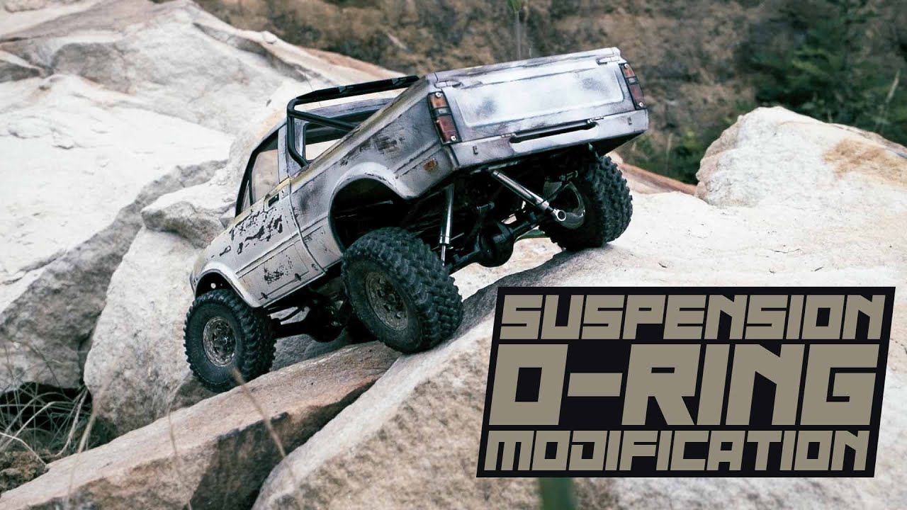 O-Ring Suspension Modification | Trailfinder 2 | SuperScale Crawler