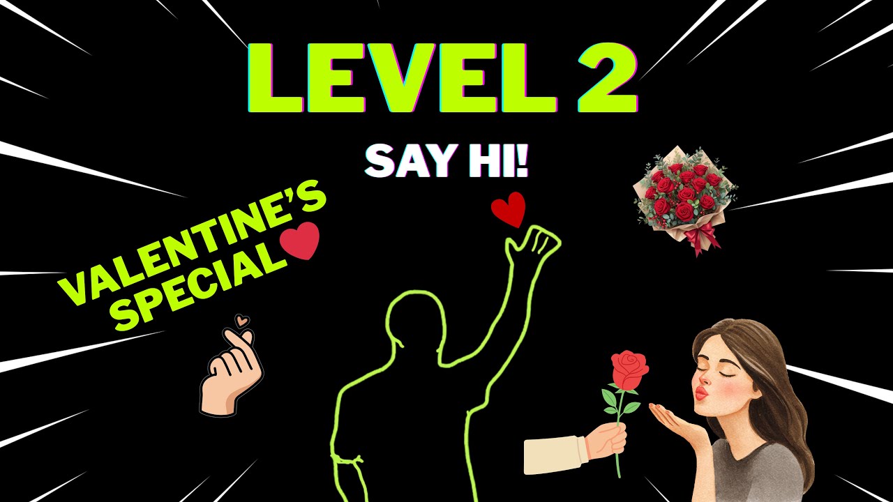 Immersive Interaction Warm Up Exercise | VALENTINE SPECIAL❤️ | Real Version