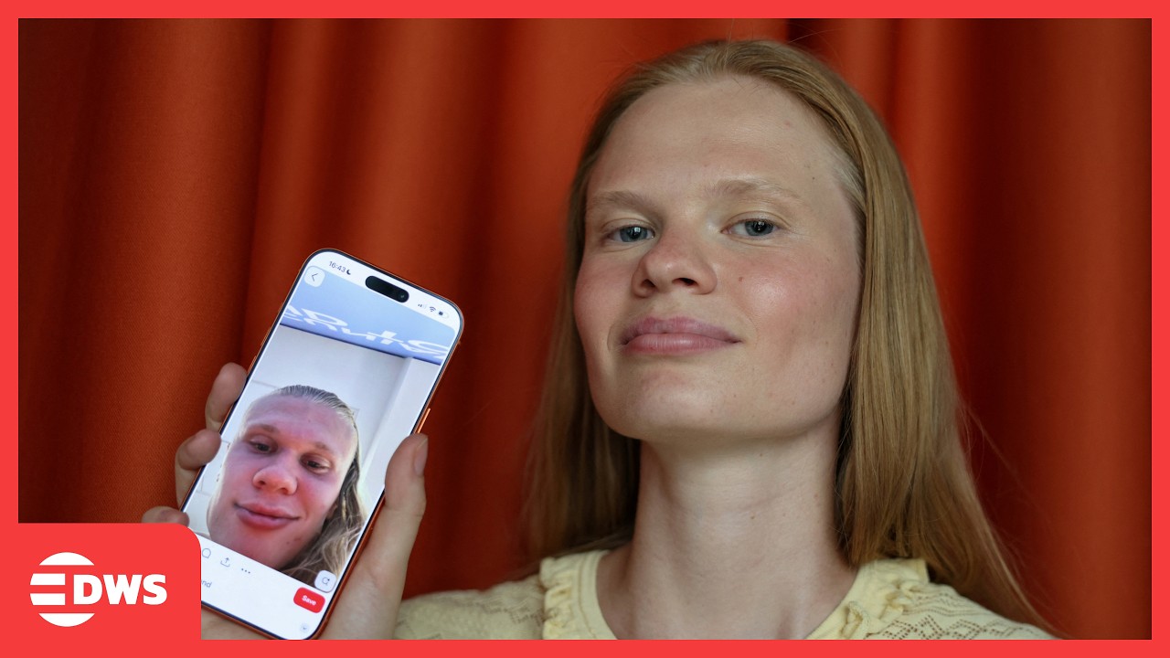 HAALAND'S FEMALE LOOKALIKE: Russian Model Goes Viral With 110 Million Views | DWS News | AD19