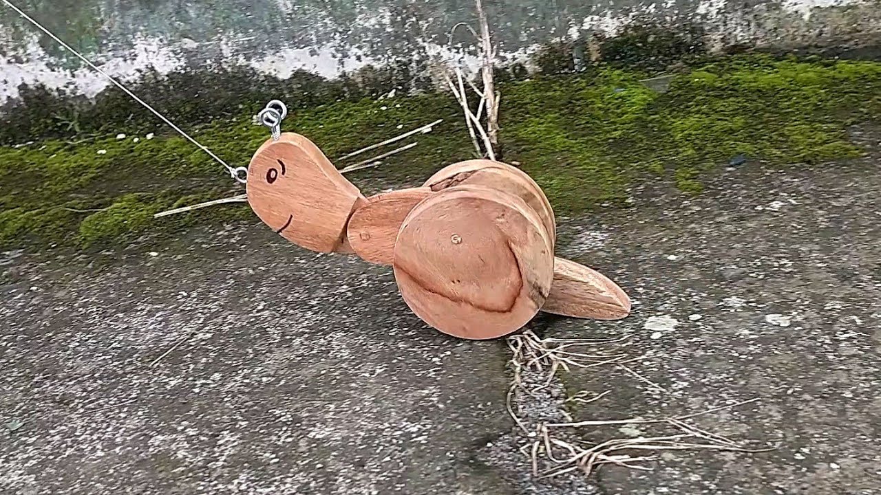 Juguete de madera fácil de hacer / gusanito de madera  / woodworking