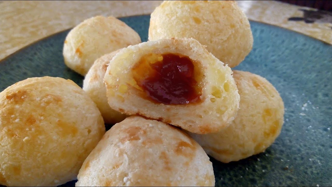 PÃO DE QUEIJO COM GOIABADA SUPER FÁCIL (POR FERNANDO COUTO)