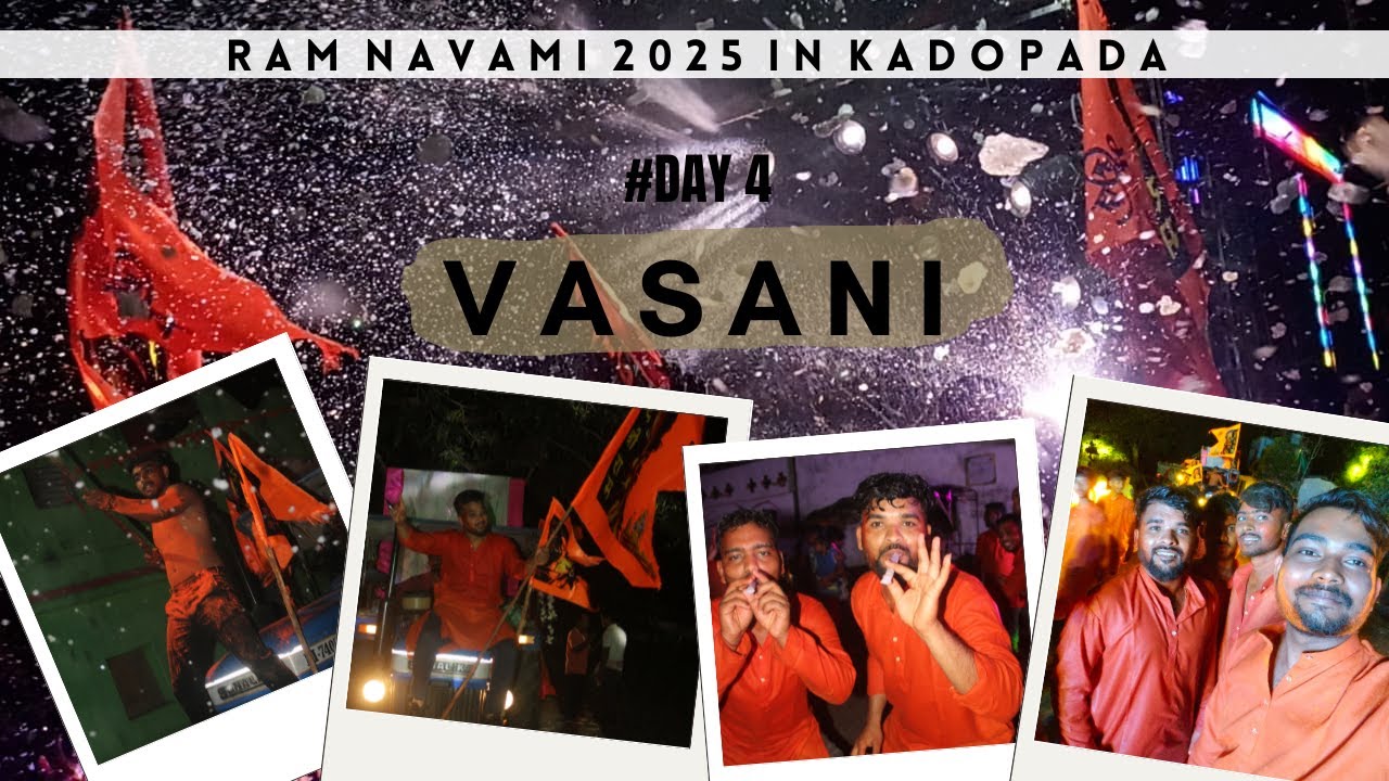 #DAY-4 VASANI//RAM NAVAMI 2025 IN KADOPADA//@shaktishubhankarofficial9804