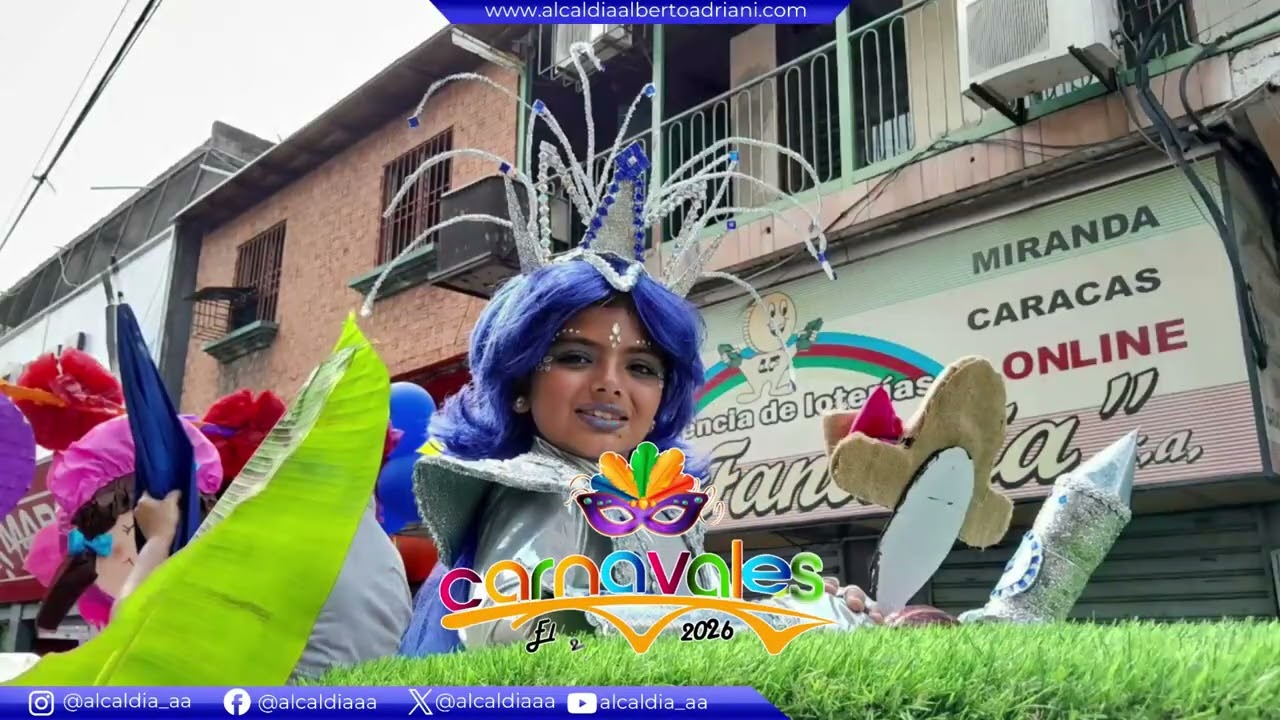 🎥 | El alcalde Lisandro Segura les invita a participar a los Carnavales El Vigía 2026.