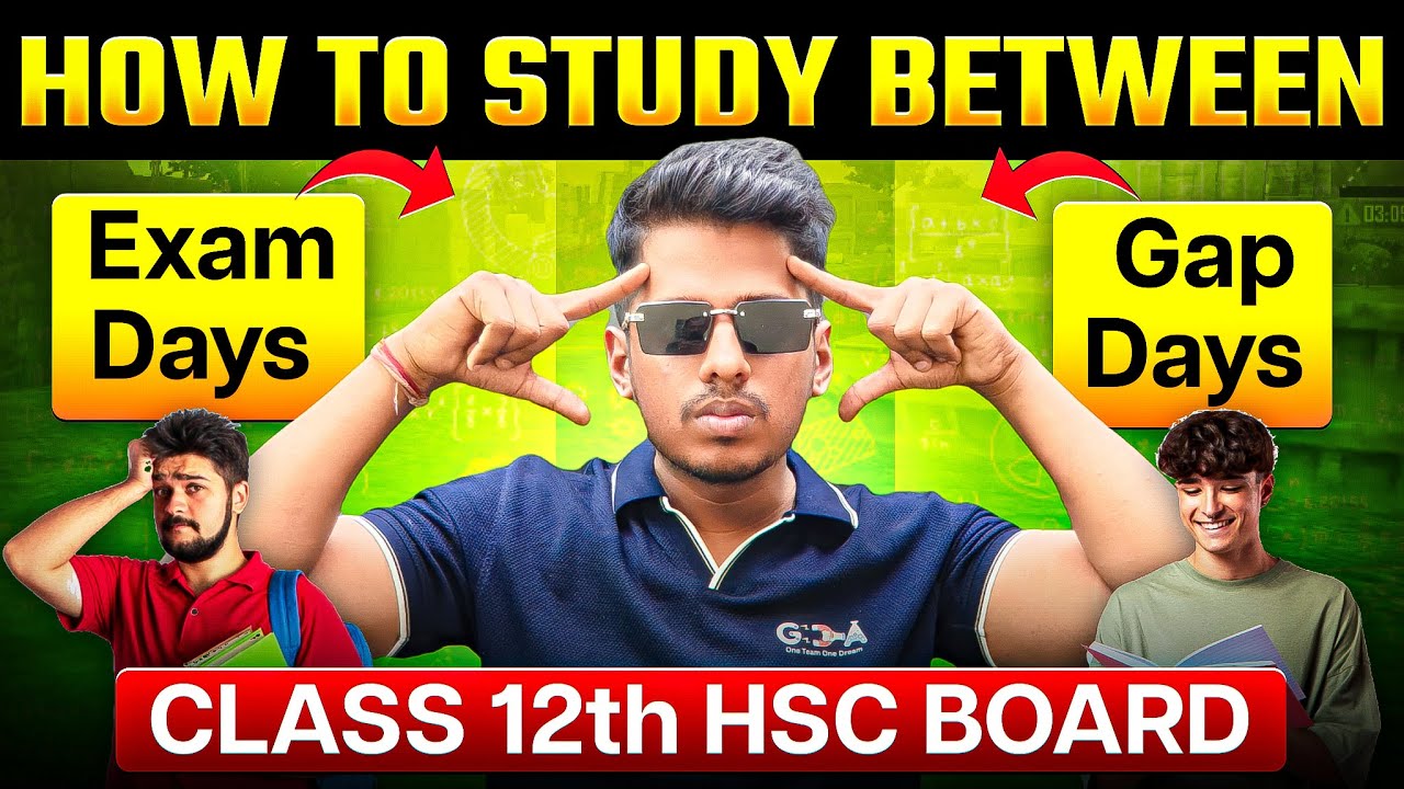 Gap Days Vs Exam Days How to Study Between Exam Days | Study Strategy for Students By ASC