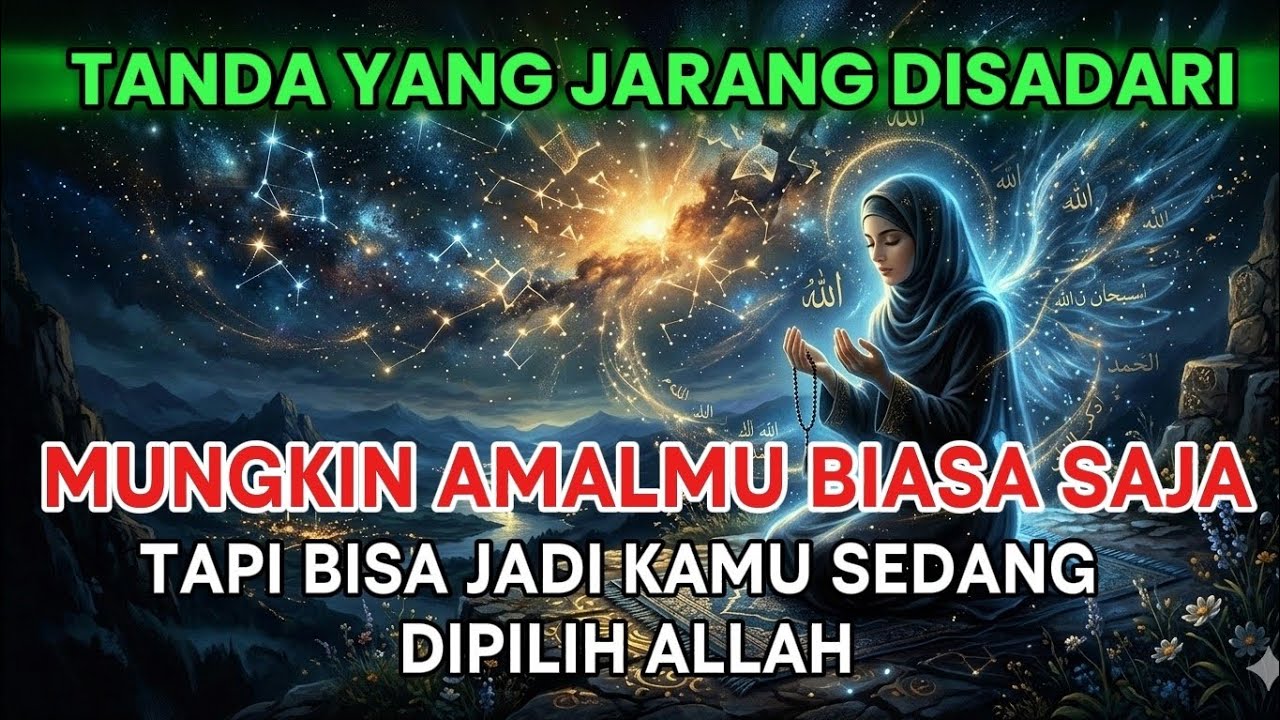 Rahasia Makrifat💫Mungkin Amalmu Biasa Saja. Tapi Bisa Jadi Kamu Sedang Dipilih Allah 🕊️