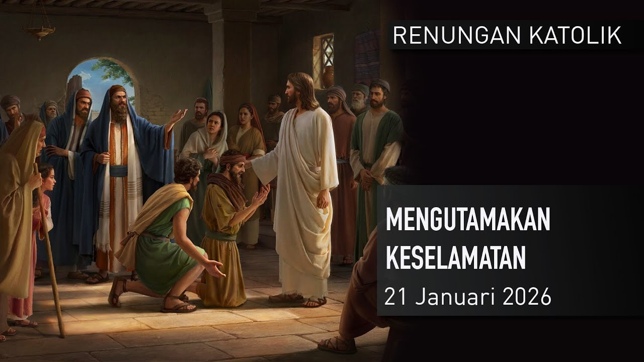 Renungan Katolik 21 Januari 2026 Mengutamakan Keselamatan