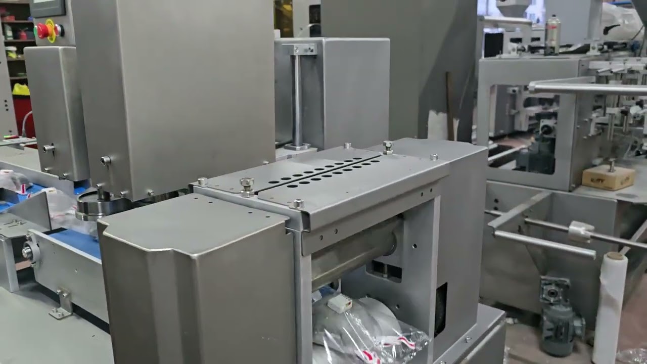 Flowpack Maske Paketleme Makinesi - Flowpack Mask Packaging Machine
