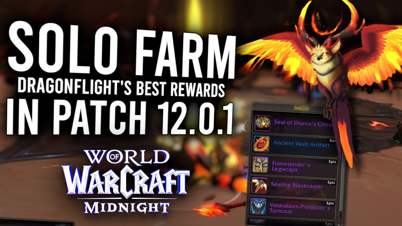 Legacy Loot Is Here! The Complete Dragonflight Solo Farm Guide
