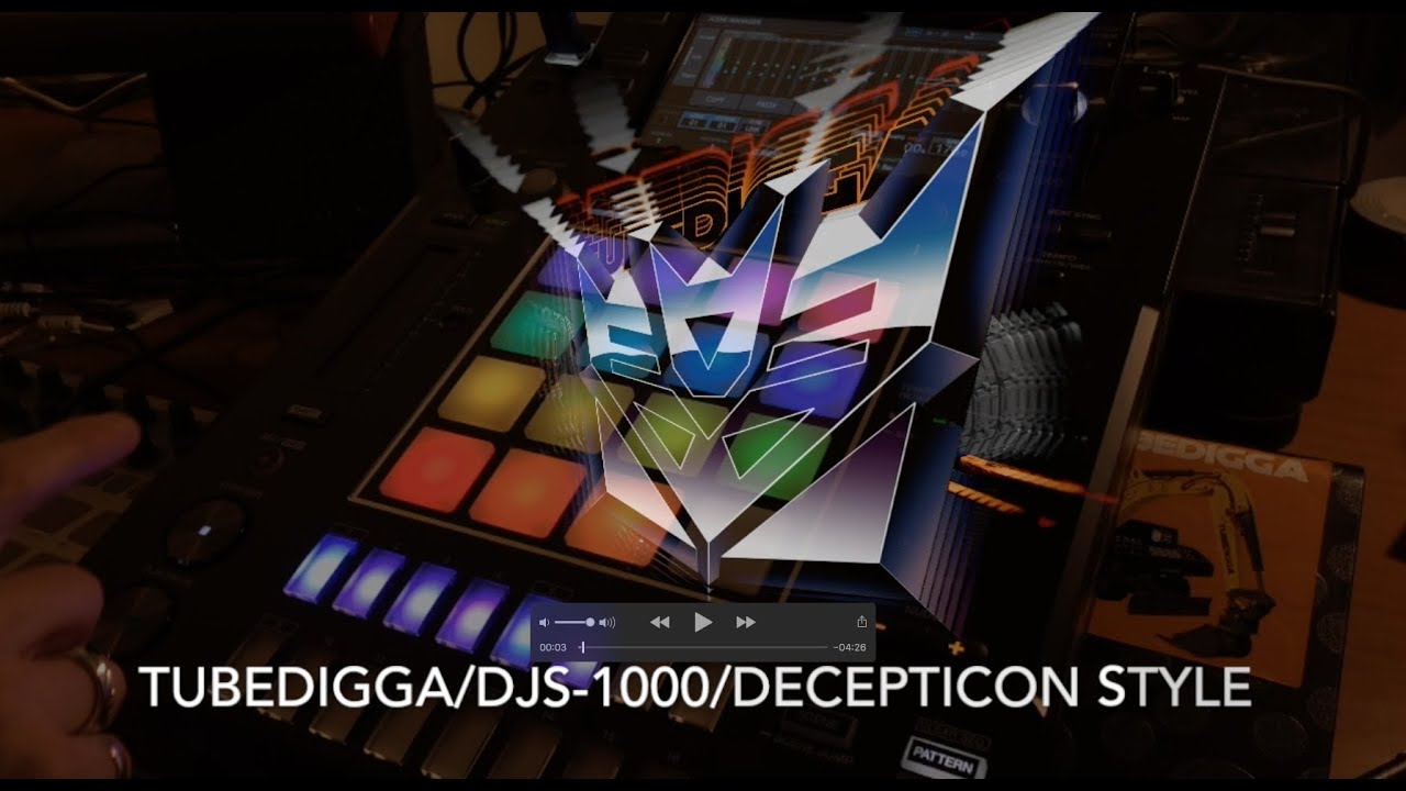 PIONEER DJS 1000 DECEPTICON STYLE