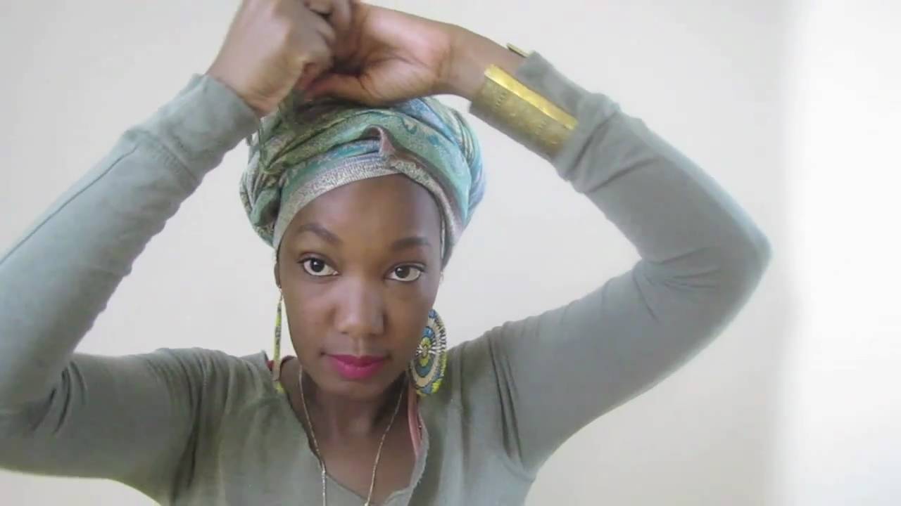 2 Minute Scarf-WrapTutorial