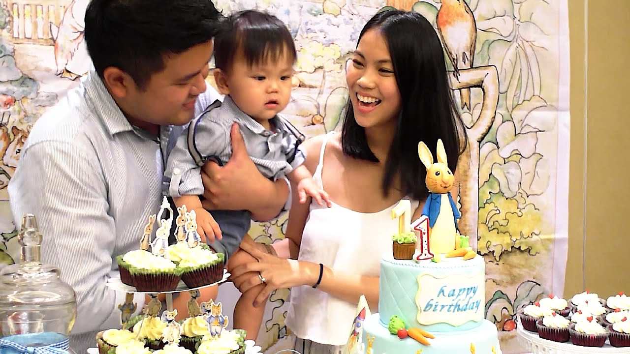Emmanuel's 1st Peter Rabbit Birthday Party! | BabyScoops