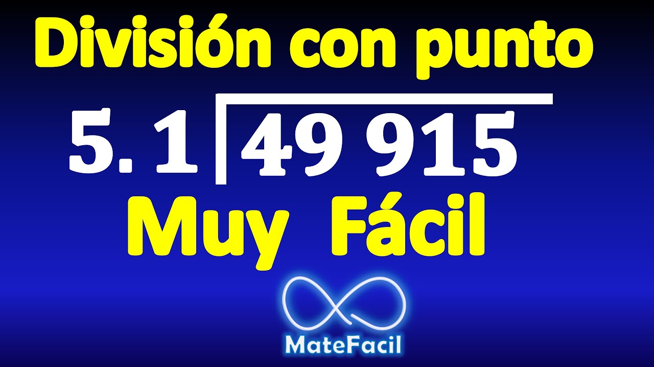 15. Cómo dividir con punto decimal afuera, y comprobación. EJERCICIO RESUELTO