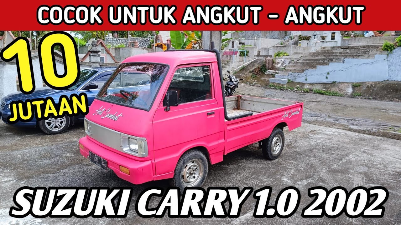 MOBIL PICK UP MURAH CUMA 15 JUTA SUZUKI CARRY PICK UP 1.0 TAHUN 2002
