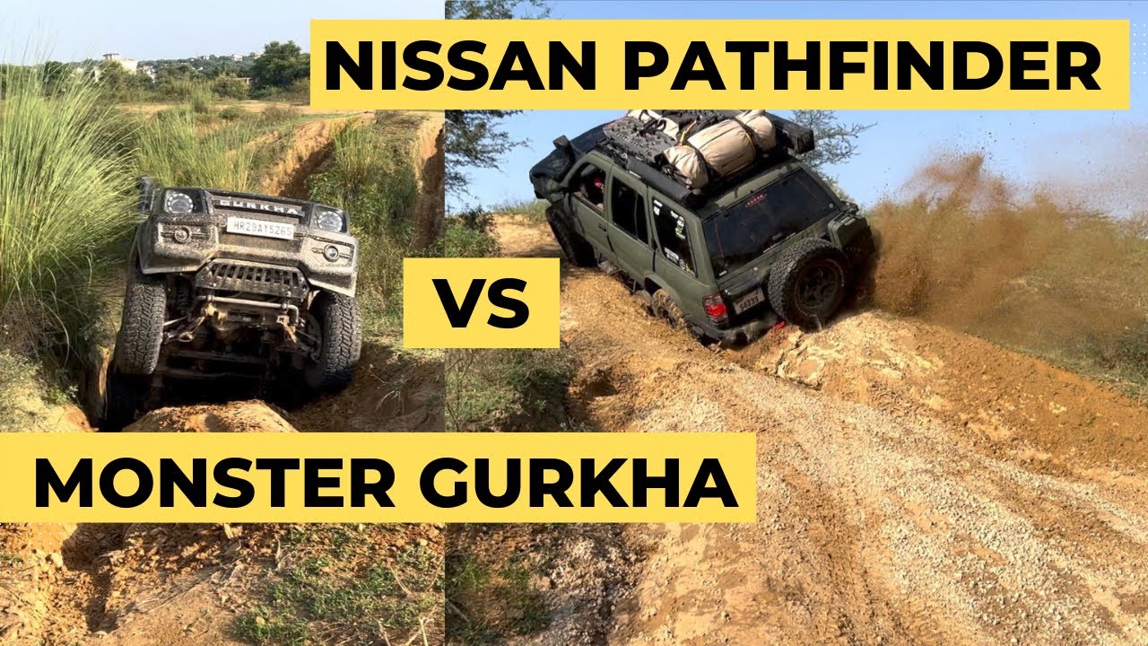 Never Seen Before | Monster Gurkha Vs Nissan Pathfinder Offroad