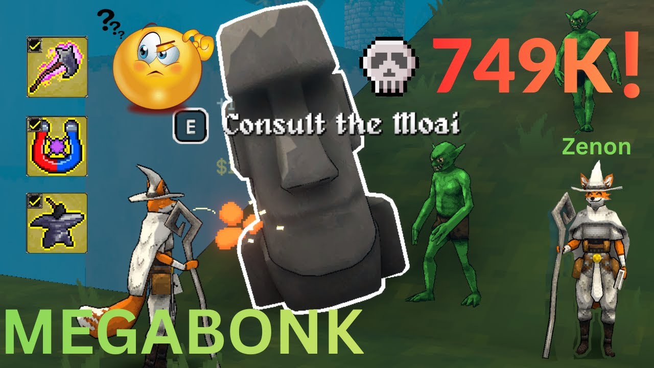 Megabonk 749K run on fox (Patch 1.0.65)