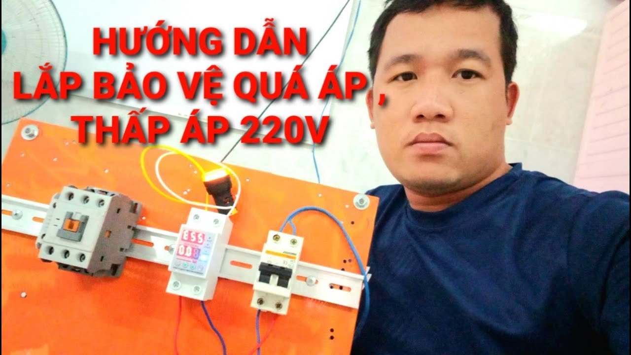 Hãy bảo vệ thiết bị nhà bạn với em này _ bảo vệ cao áp  thấp áp  quá dòng mất pha 220v