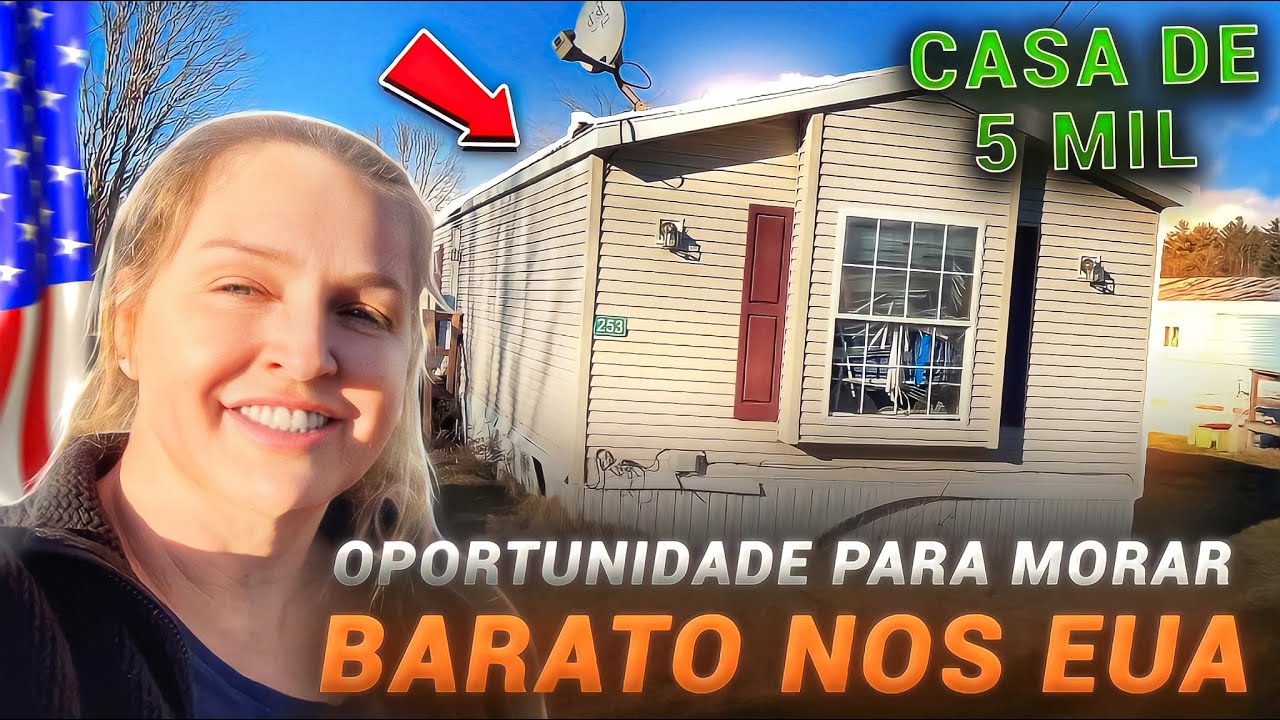 🇺🇸OPORTUNIDADE NOS ESTADOS UNIDOS COM $5MIL! SONHO DA CASA PRÓPRIA!!