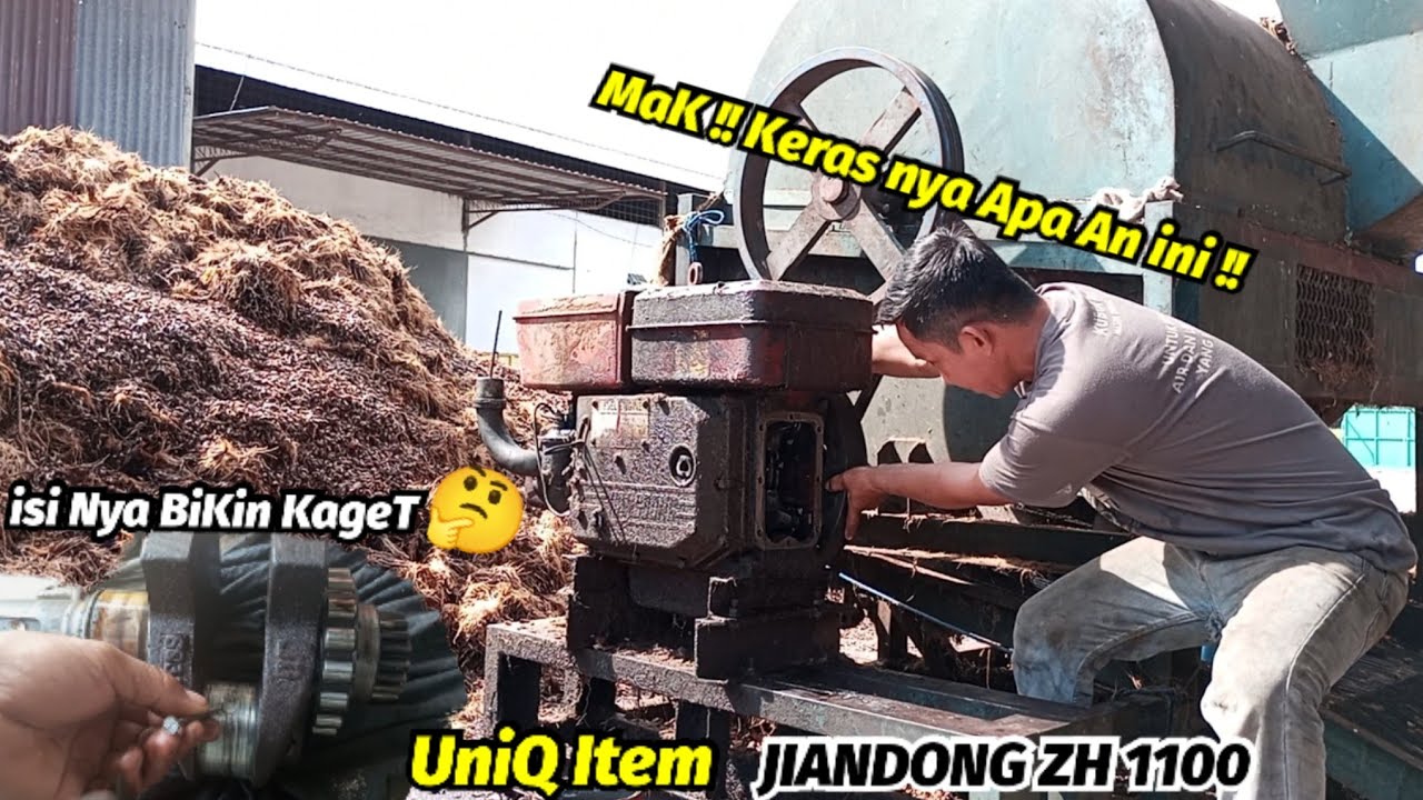 Ketemu Diesel LANGKA !! SERVIS JIANDONG ZH 1100 Macet Total | Isi nya Bikin Kaget