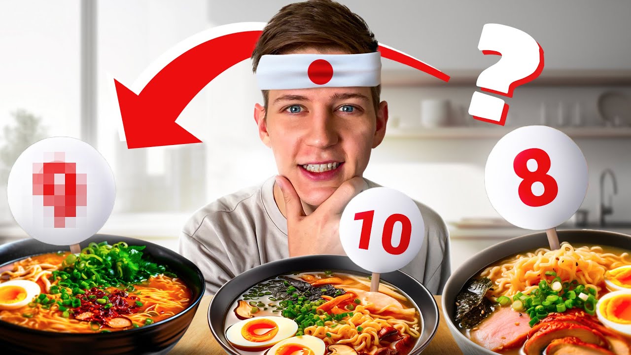 Quels sont les MEILLEURS RAMEN du Japon ? 🇯🇵