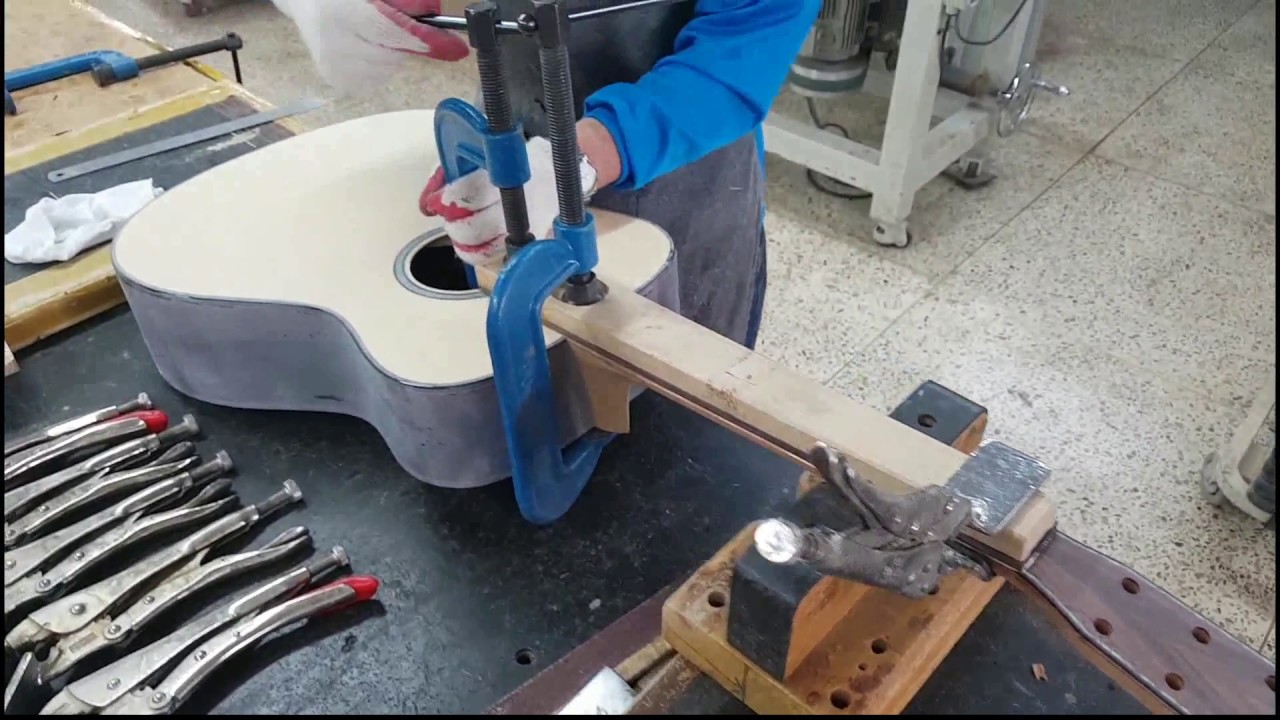 [황실장story] 뮤즈기타 올솔리드 통기타 커스텀 제작 과정 / custom guitar made 2편!