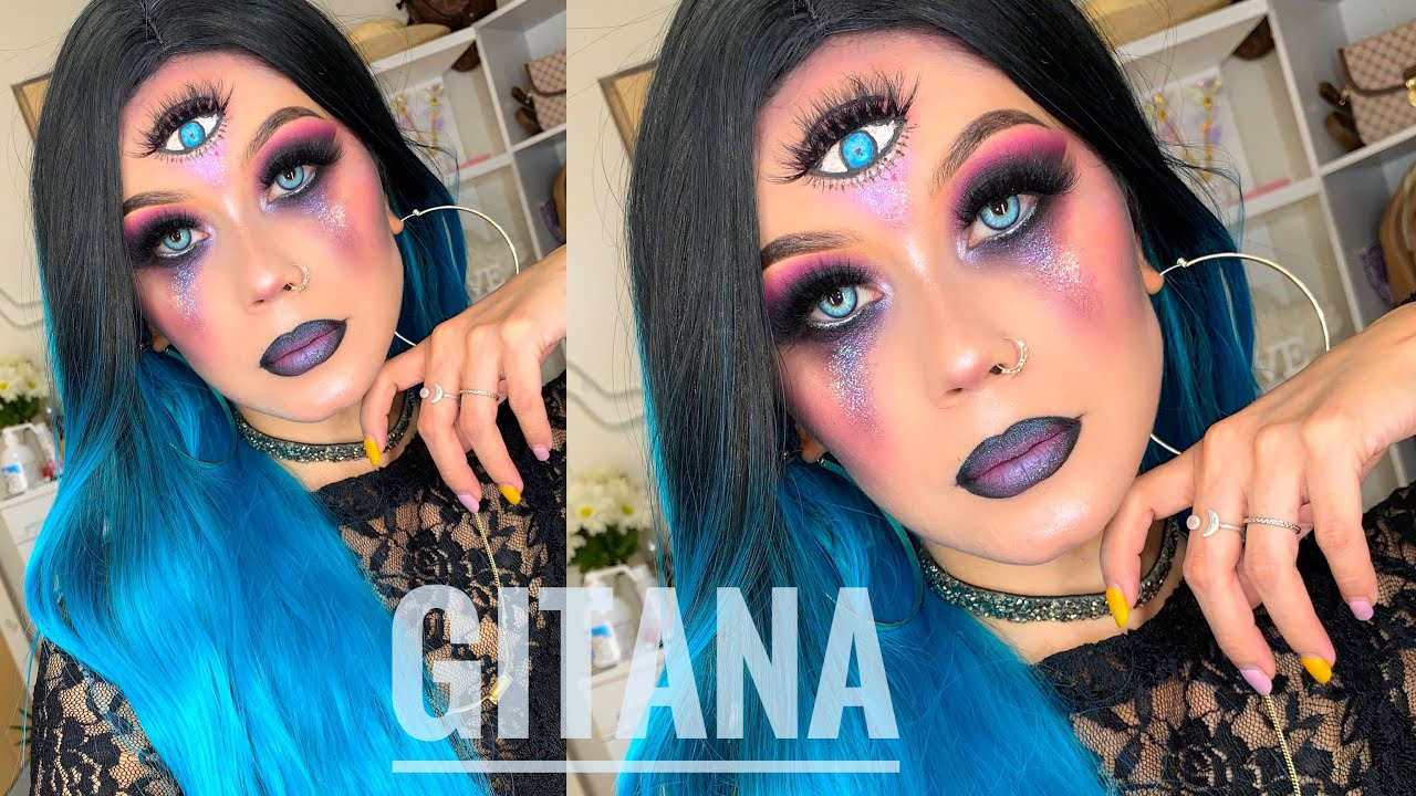 MAQUILLAJE DE GITANA halloween look
