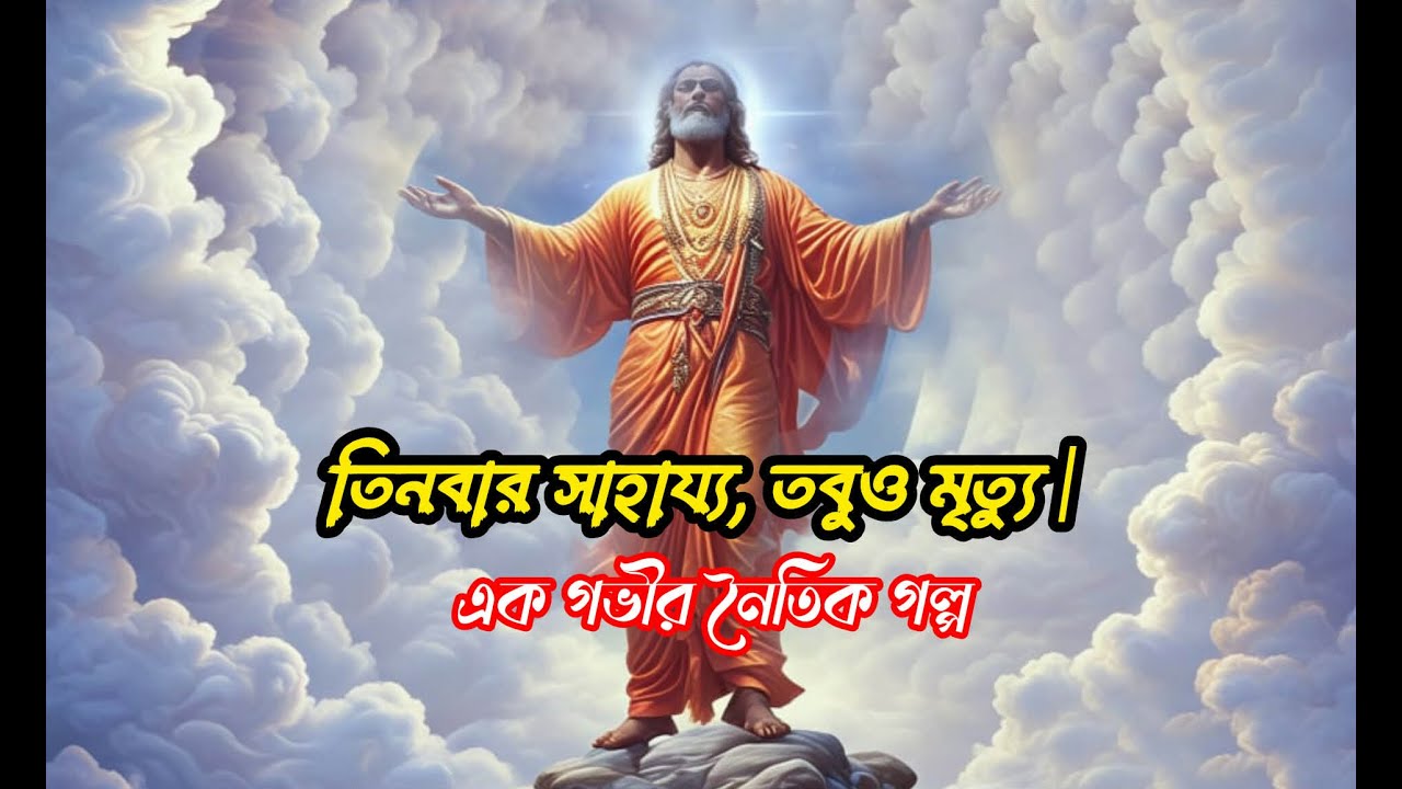 ঈশ্বর আমাকে বাঁচাবেন! |Bengali Moral Story | BJ Cartoon Craze