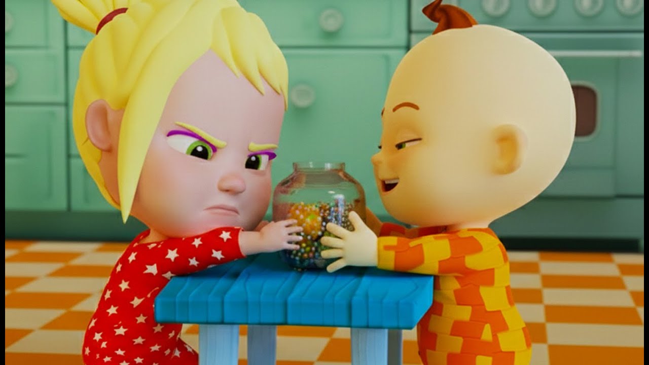 Mary and Little Brother's Arguing Over Candy | Mary's Nursery Rhymes