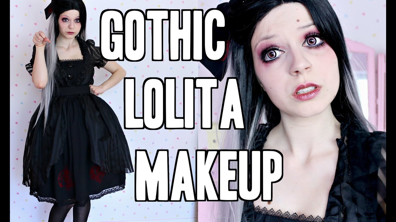 Gothic Lolita Outfit And MakeUp