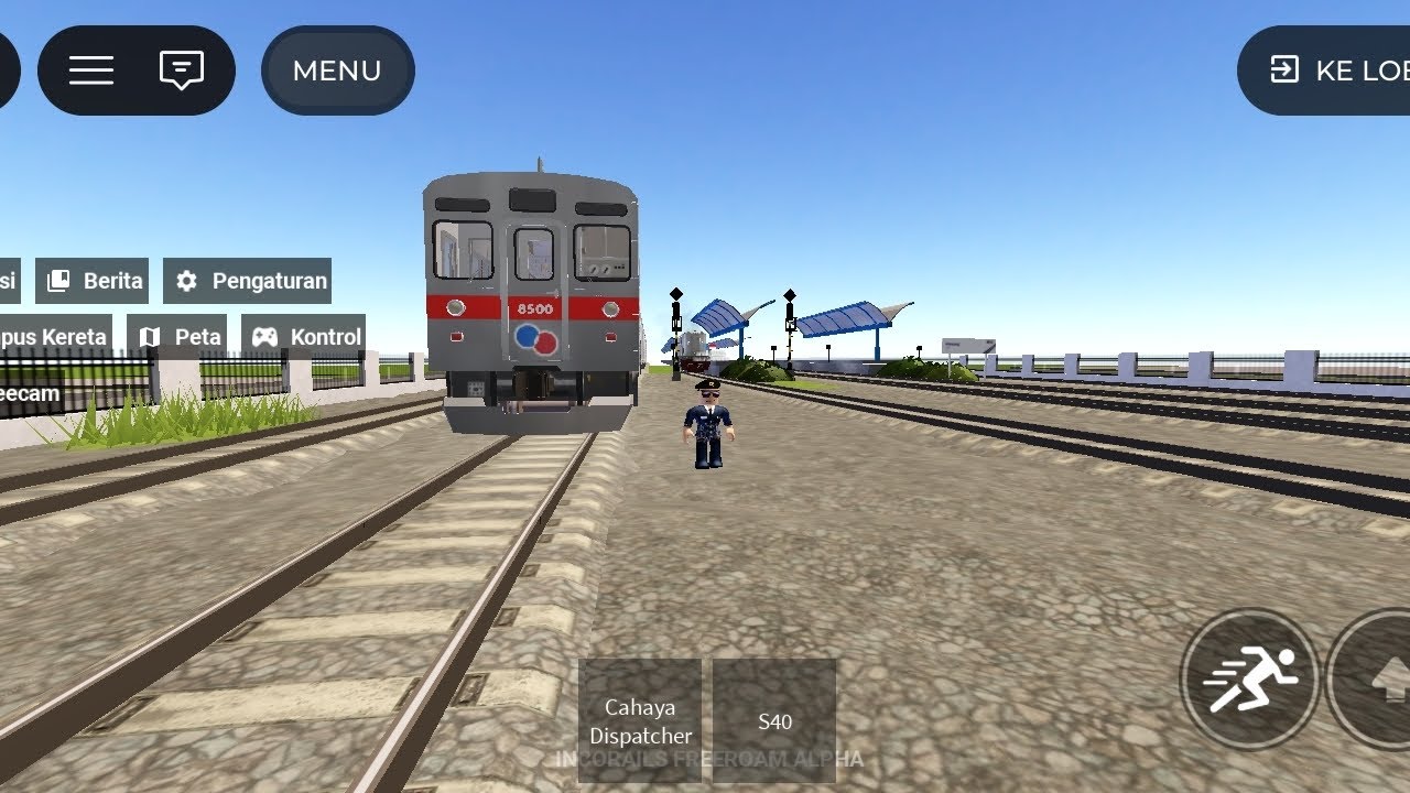Dinas krl biasa dari pos pengumben ke st. Lie Tjeng hok