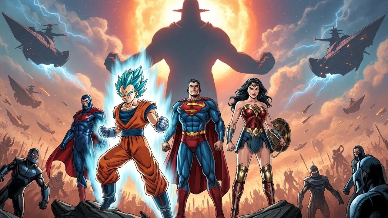 What If Vegeta Landed in the DC Universe?