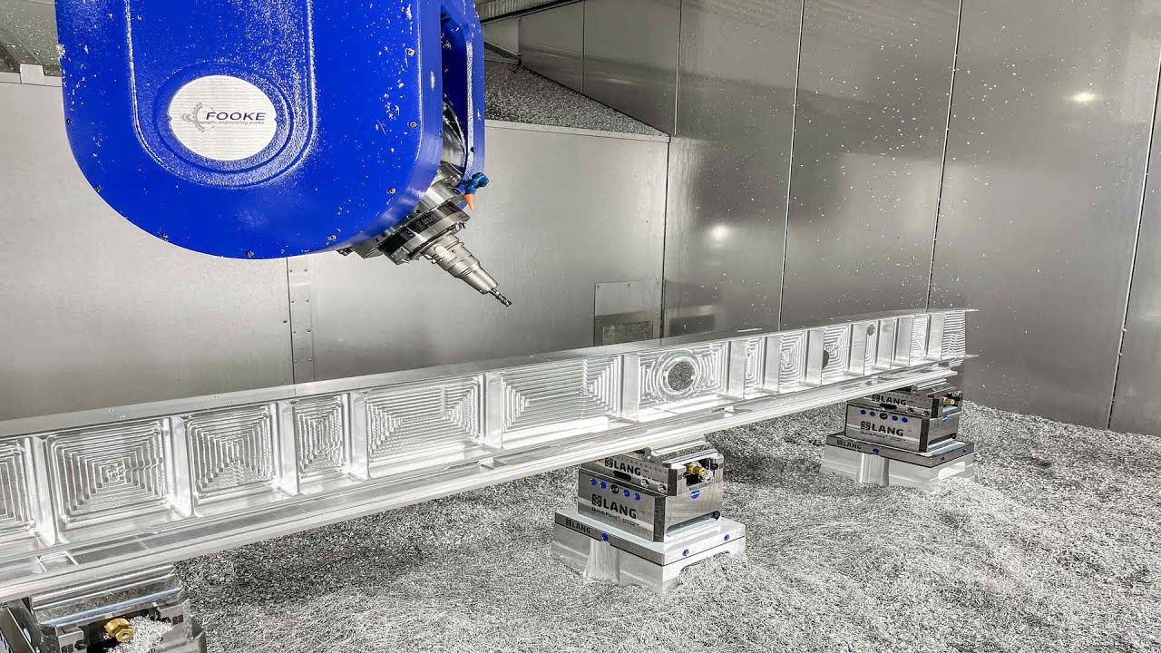 How to Efficiently Manufacture Beams & Crossbeams with 5-Axis Gantry Milling Machine