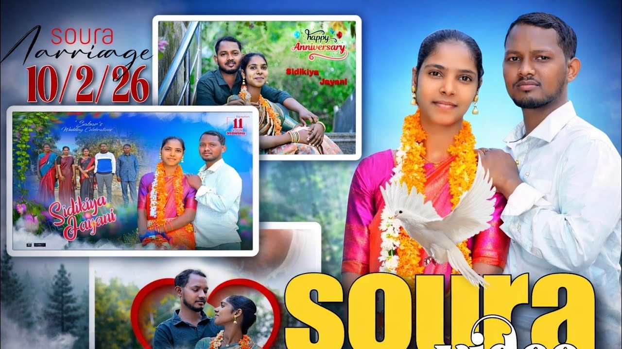 NEWSOURA MARRIAGE DANCE || Sidikiya weds Jayani|| Village _Angeda_10/2/2026