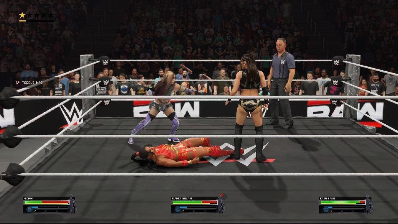 Michin vs Bianca Belair vs Kairi Sane survivor series qual