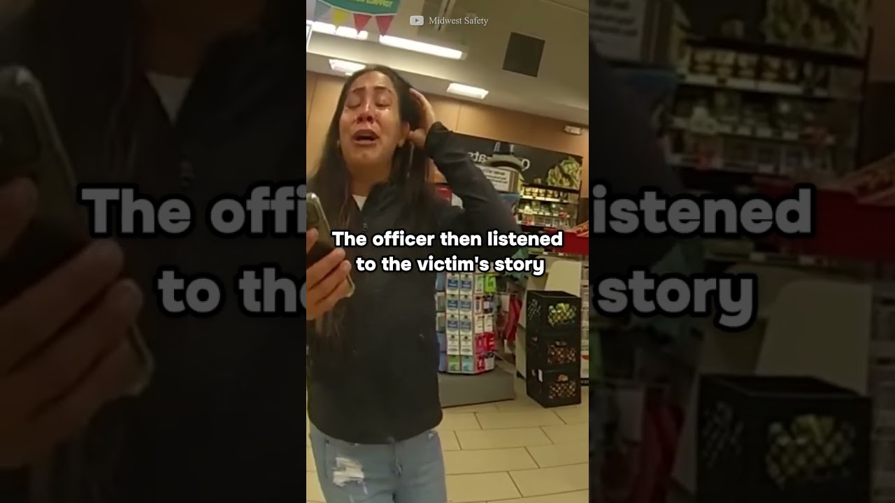 Employee Attacks Uber Eats worker!!😳📦#CaughtOnCam #TrueCrime #Crime #BodycamFootage