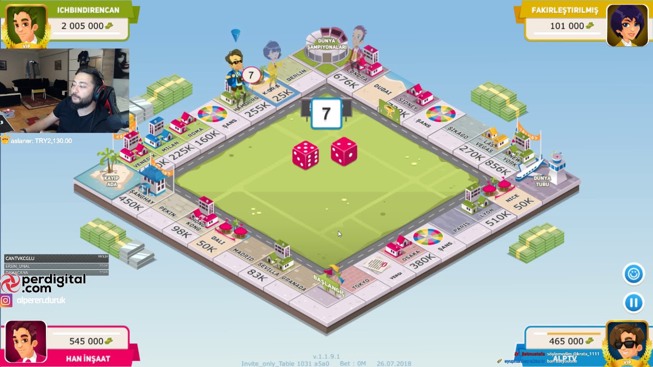 EKİBİN YENİ OYUNU BUSİNESS TOUR AŞIRI ZEVKLİ MONOPOLY