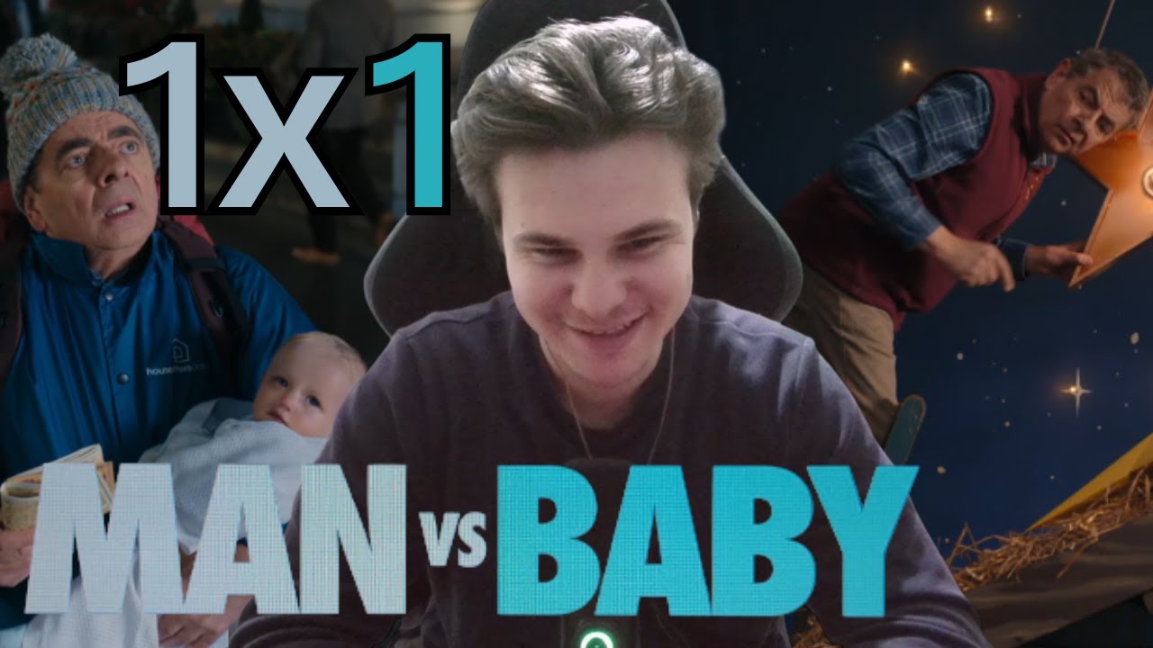 MR. BEAN GERİ DÖNDÜ! BEBEĞE KARŞI! 👶🤣 | MAN VS. BABY 1x1 | REAKSİYON