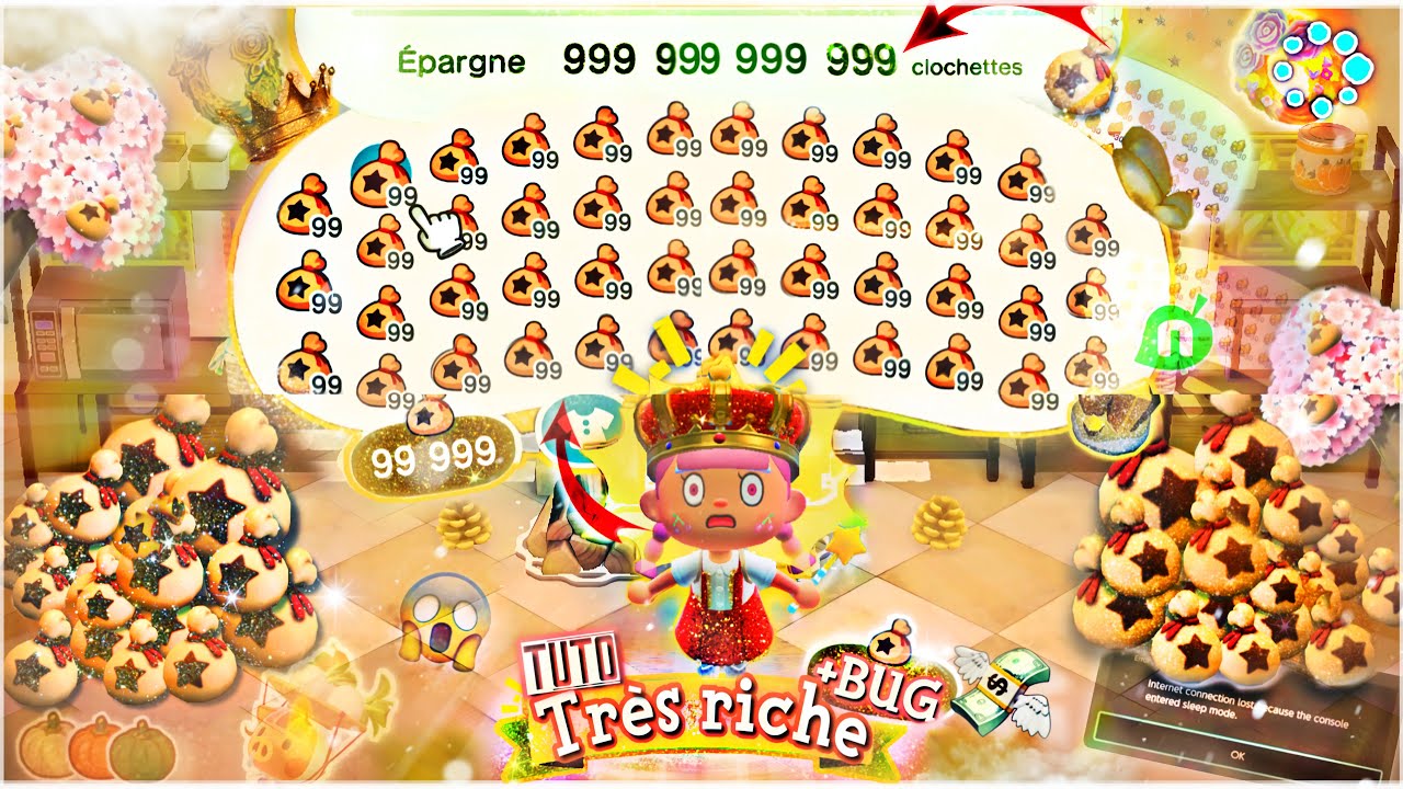 ANIMAL CROSSING NEW HORIZONS TUTO : COMMENT ÊTRE TRÈS RICHE  (+BUG DUPLICATION 2.0.4)